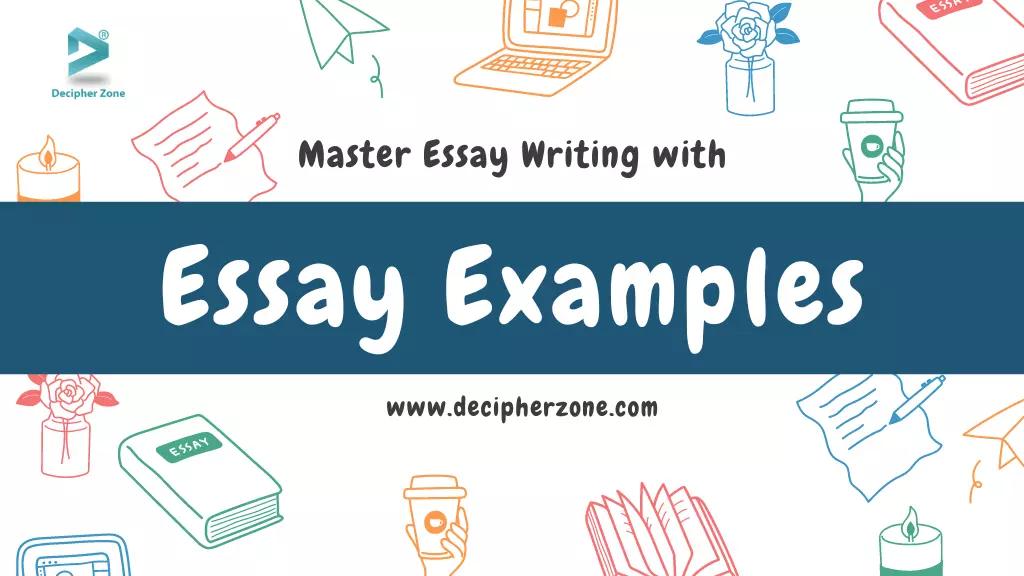 How to Use Diverse Essay Examples by Type to Master Essay Writing