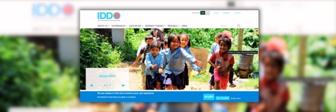 IDDO data-sharing platform interface