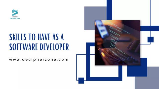 Top 12 Skills A Software Developer Should Have in 2026